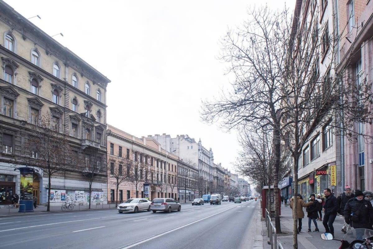 Very central spacious AC apartment Budapest Exterior foto